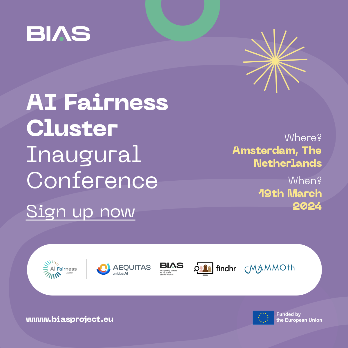 AI Fairness Cluster Inaugural Conference & Workshop on AI Bias