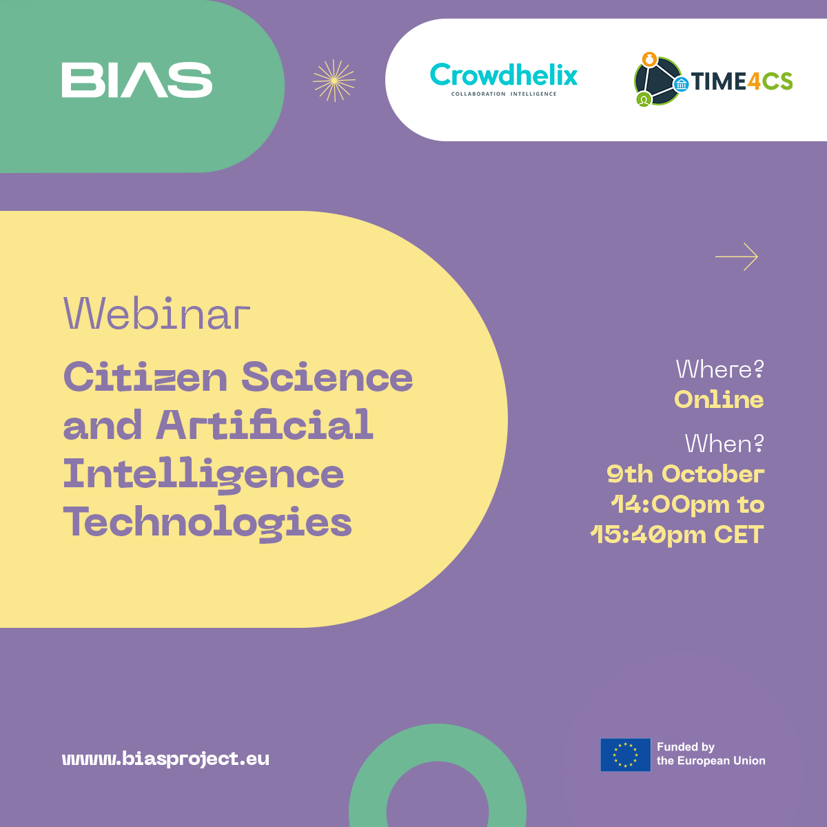 Citizen Science and AI Technologies Webinar