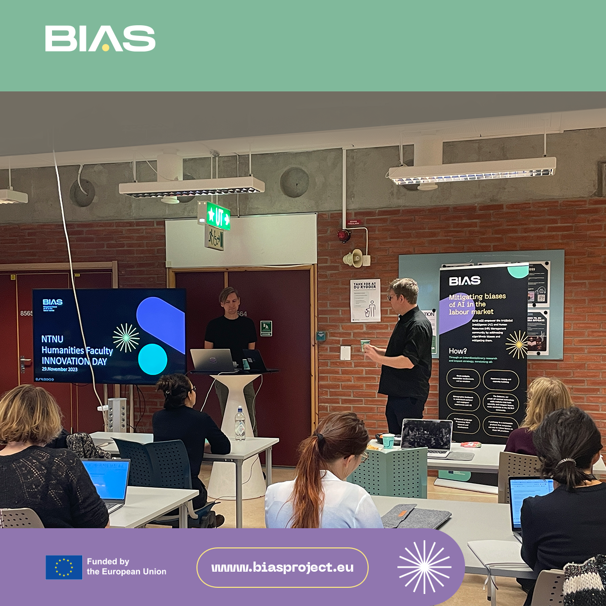 NTNU Faculty of Humanities Innovation Day, Powered by the BIAS Project