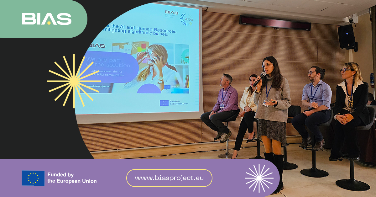 Presenting at the AIoD Community Forum and ICT-49 Final Event: The BIAS Project’s Impactful Pitch Session